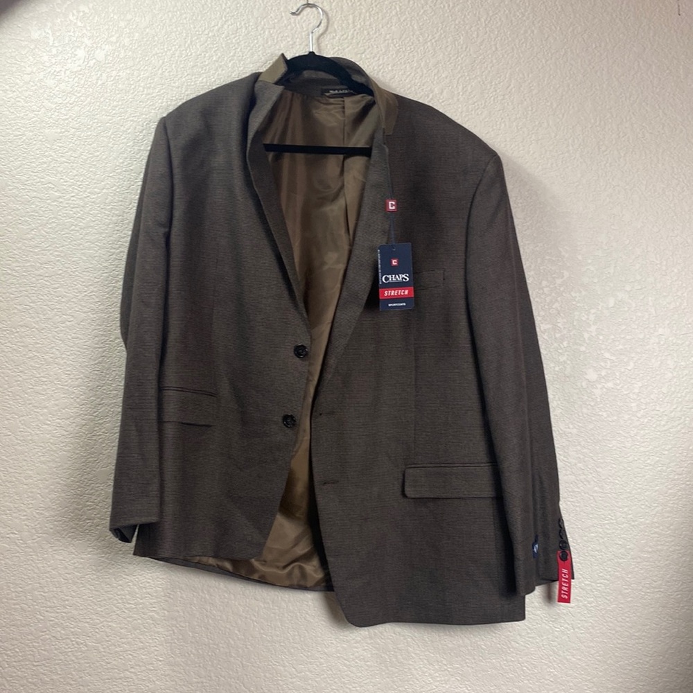 Brown chaps blazer